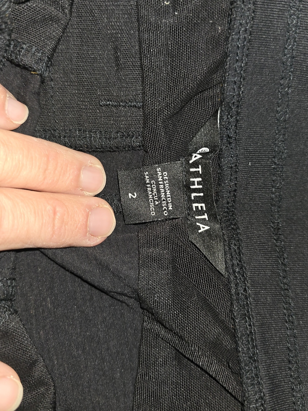 Athleta Women's Black Athletic Pants Size 2